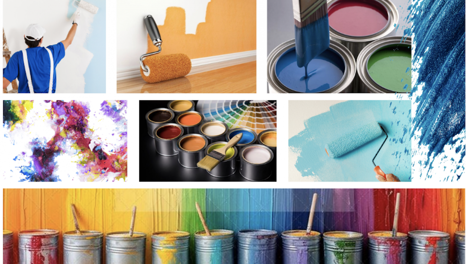 Les différents types de peinture 