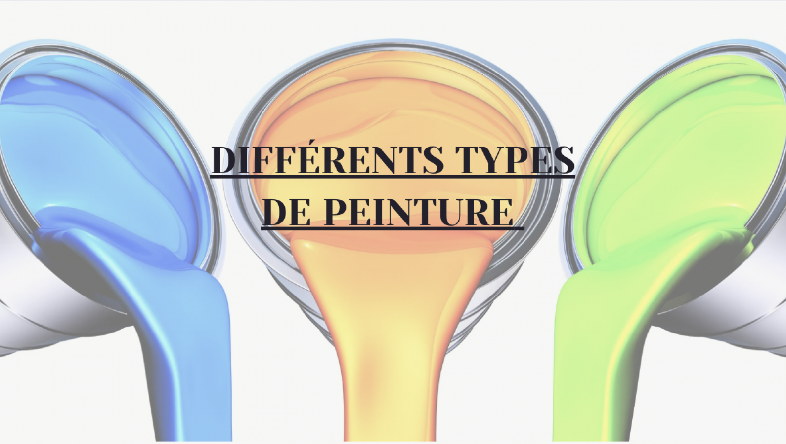 Illustration de l'article : Les différents types de peinture 